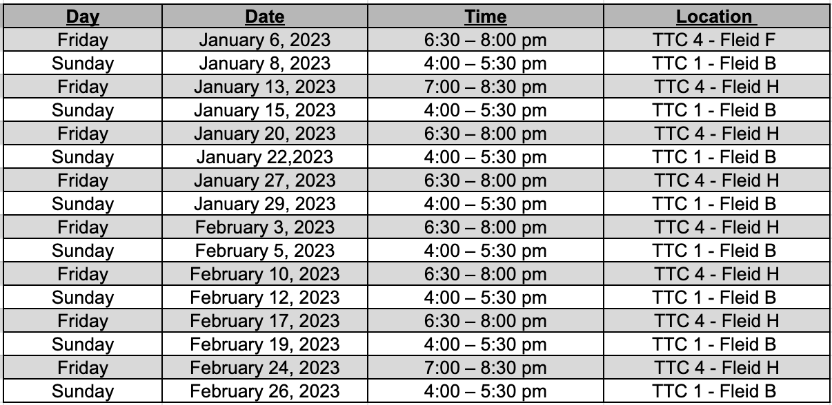 Screen Shot 2022-09-29 at 3.00.43 PM 11U-13U Camp Schedule